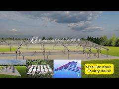 çelik yapı kümes hayvanları çiftliği binası