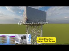 Yüksek su deposu kulesi standı