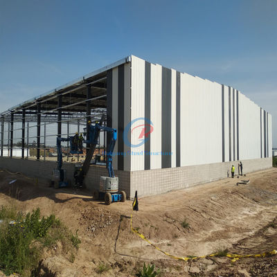 Q235b Q355b Çelik yapı atölyesi Galvanizli çelik çerçeveli binalar