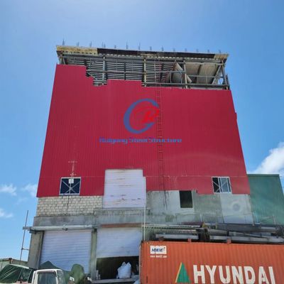 Hızlı inşaat için prefabrik çok katlı çelik bina kitleri