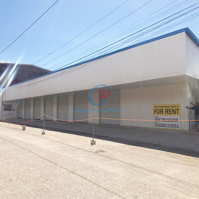 Ateşe dayanıklı Ekonomi Metal binalar Çelikten prefabrik depo binaları