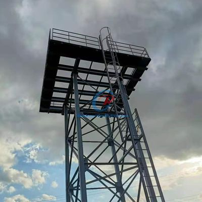 Galvanizli çelik su kulesi, yükseltilmiş su depolama tankı.