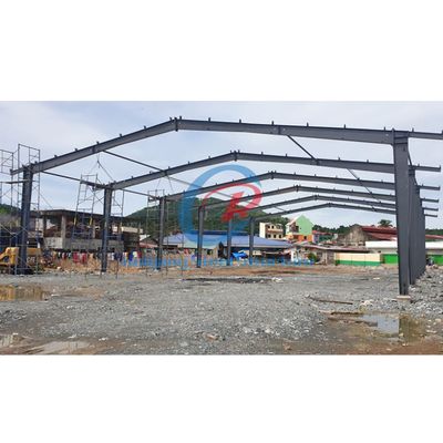 Güçlü Prefabrik Çelik Basketbol Sahası Hava Duruma Dayanıklı Çelik Spor Salonu