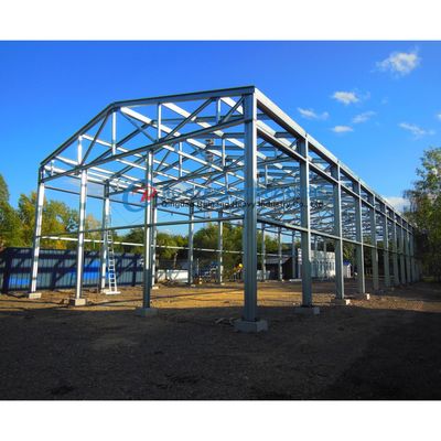 Galvanizli / Boyalı Çelik Yapı Depolama Depo Deprem Direnci