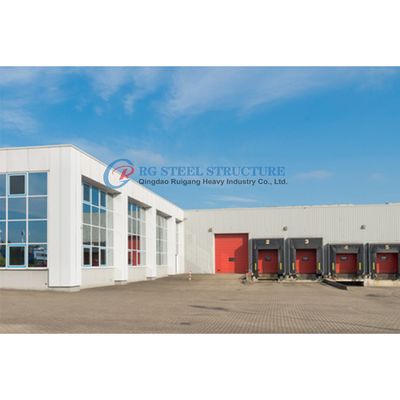 Güçlü havalandırma / iklim kontrol sistemleri ile boyalı / galvanizli çelik yapı atölyesi