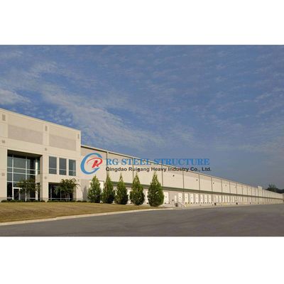 Modern Büyük Aralıklı Çelik Binalar Hangar Uçak Depolama için Yüksek Güç