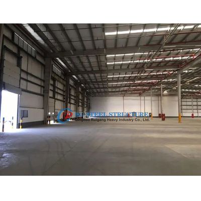Hızlı endüstriyel kurulum için prefabrik çelik yapı fabrika binası