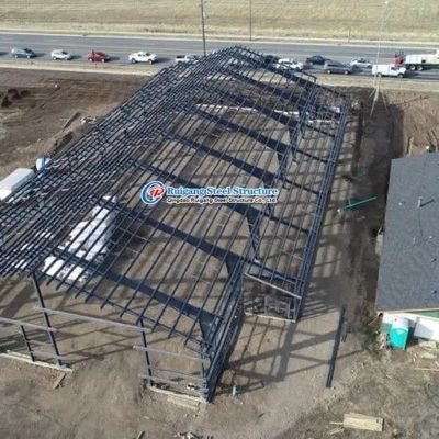 Prefabrik Endüstriyel Ev İnşaat Çelik Yapı Depo Binası