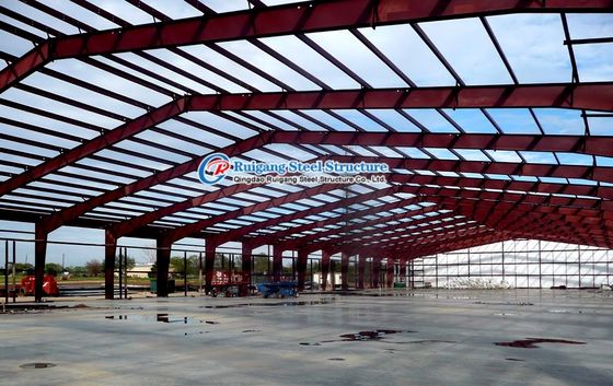 Q355 Prefabrik Metal Hafif Çelik Yapı Çerçeve Ofis Bina İnşaatı