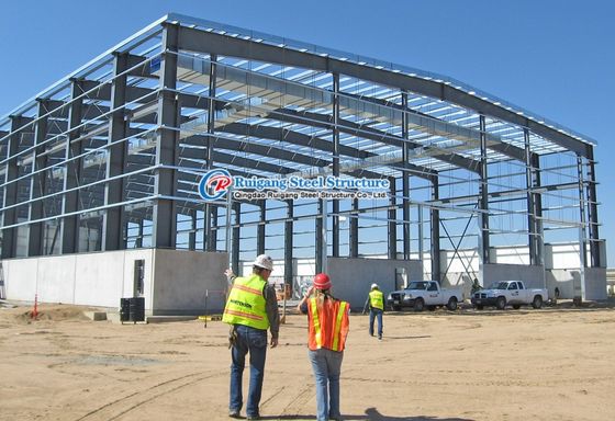 Çevre dostu prefabrik çelik yapı metal bina inşaat tarım ahırı