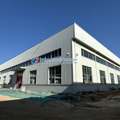 Galvanize Prefab Steel Depo Çiftlik Depo Binası