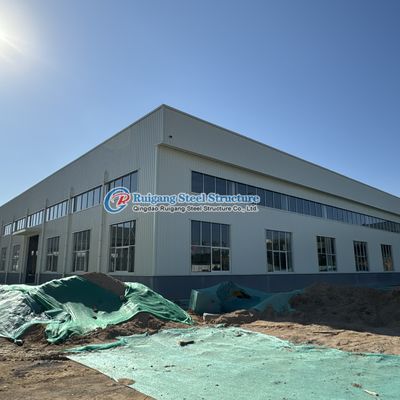 Yapımı Kolay Prefab Çelik Yapı Depo Hangarı