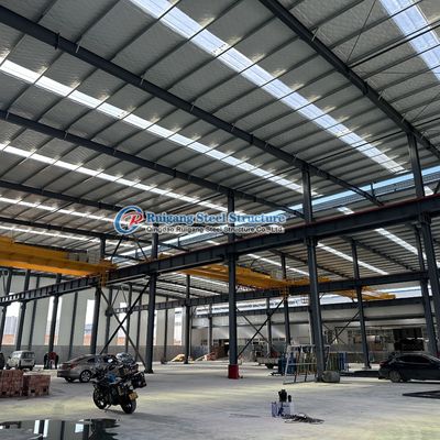 Hızlı kurulum Prefab Bina Çelik Yapı Depo Galvanize