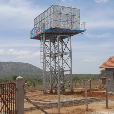 GRP Yükseltilmiş Su Tankı, Çelik Kulesi Su Tankı için Metal Standı