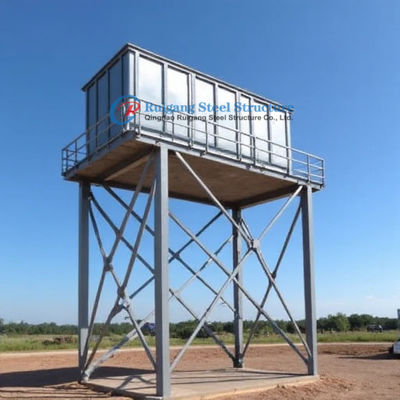 ASTM İçme suyu için sıcak daldırılmış galvanizli su tankı su tankı tutucusu