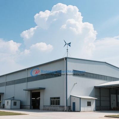 50 yıllık ömrü olan özel Clear Span Çelik Depo