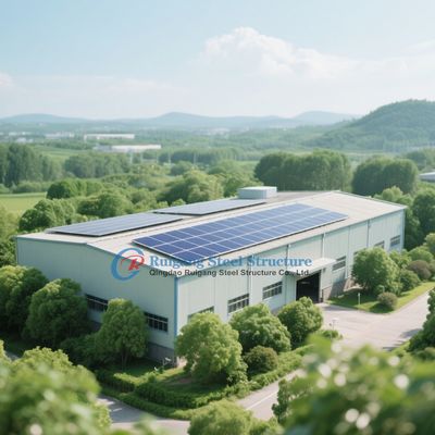 Özel Standartlaştırılmış Prefabrik Çelik Yapı Depo Maksimum Dayanıklılık