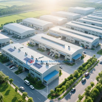 Hafif Prefabrik Fabrika Binası Tasarımı Çelik Yapı Atölyesi Metal Depolar