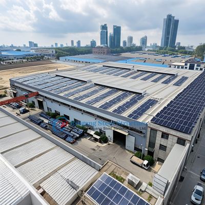 Depolama Metal Atölye ve Fabrikalar için Çelik Yapı Binalar Hafif