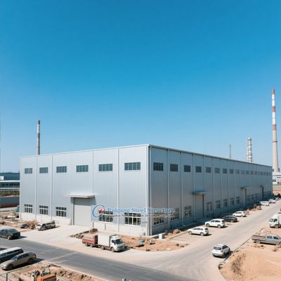 Yalıtımlı Paneller ve Hafif Çelikli Özelleştirilmiş Prefabrik Çelik Yapı Depo Binası