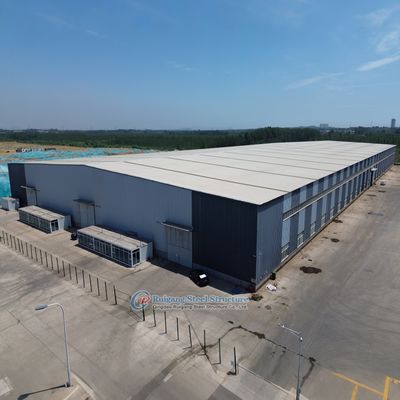 Modüler Çelik Yapı Deposu Özelleştirilebilir Hafif Dayanıklı