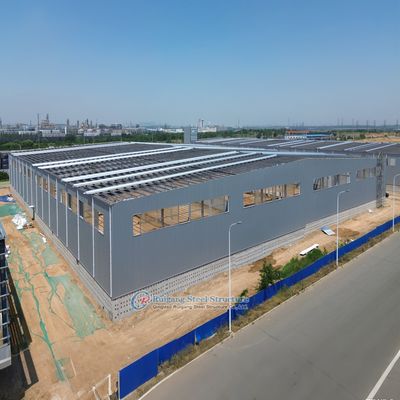 Pre-Engineered Prefabricated Steel Structure Building For Industrial Factory With Large Span