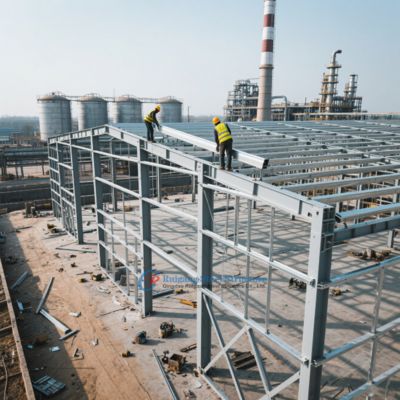 Metal Light Weight Architecture Prefabricated Peb Steel Structure