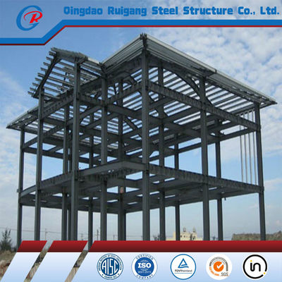 Prefabrize yalıtımlı metal yapı çok katlı 3 katlı sandviç paneli ev binası