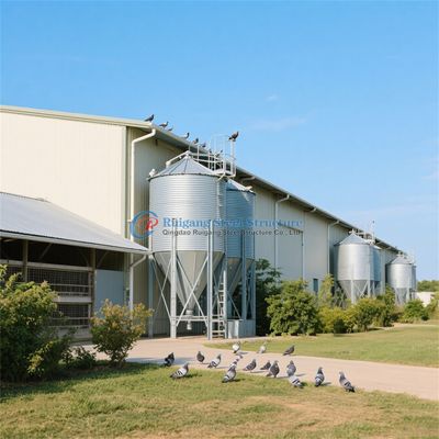 Özel Çelik Yapı Süt Çiftliği İçin Yangına Karşı Dolaylı Tavuk Evi