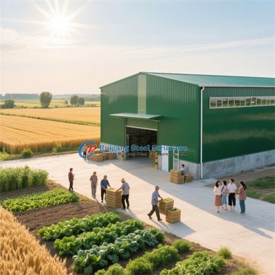 Depolar ve alışveriş merkezleri için özelleştirilebilir prefabrik çelik yapılar