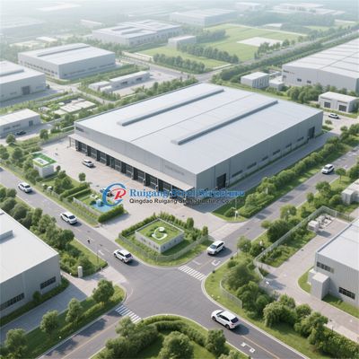 Prefabrik Çelik Çerçeve Yapı Prefabrik Depo Garaj Metal Binalar